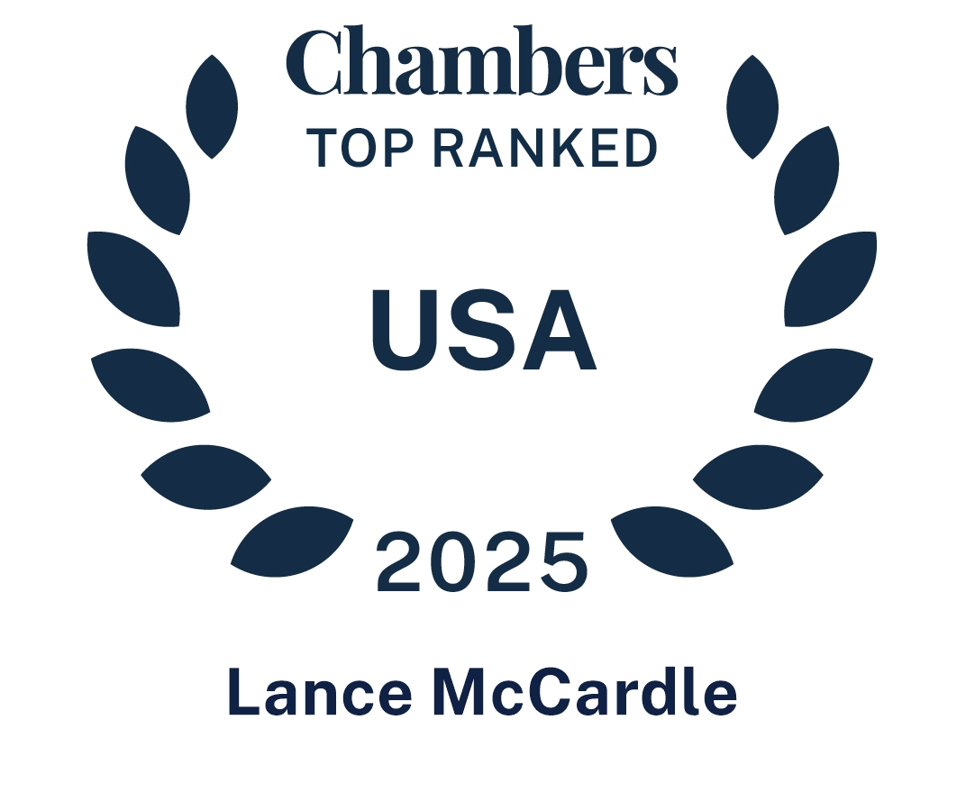 Lance McCardle 2025 Chambers Badge