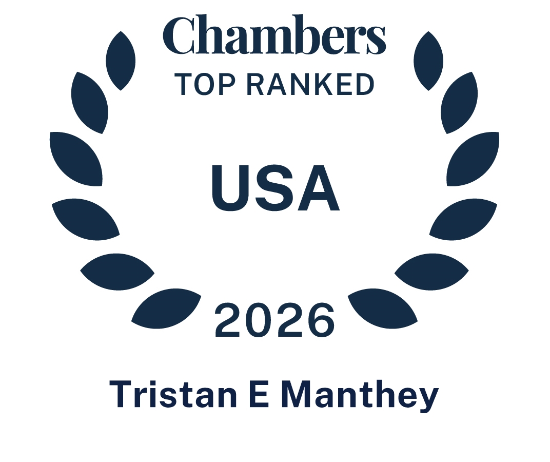 2026 Chambers Top Ranked Tristan Manthey