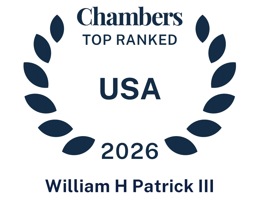 2026 Chambers Top Ranked Billy Patrick