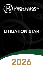 2026 Benchmark Litigation Litigation Star seal