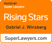 Super Lawyers Rising Stars Logo for attorney Gabe Winsberg