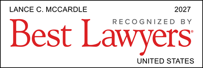 2027 Best Lawyers Badge for Lance McCardle