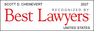 2027 Best Lawyers Badge for Scott Chenevert