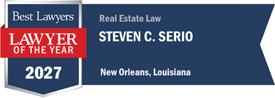 2027 Best Lawyers Lawyer of the Year Badge for Steven Serio